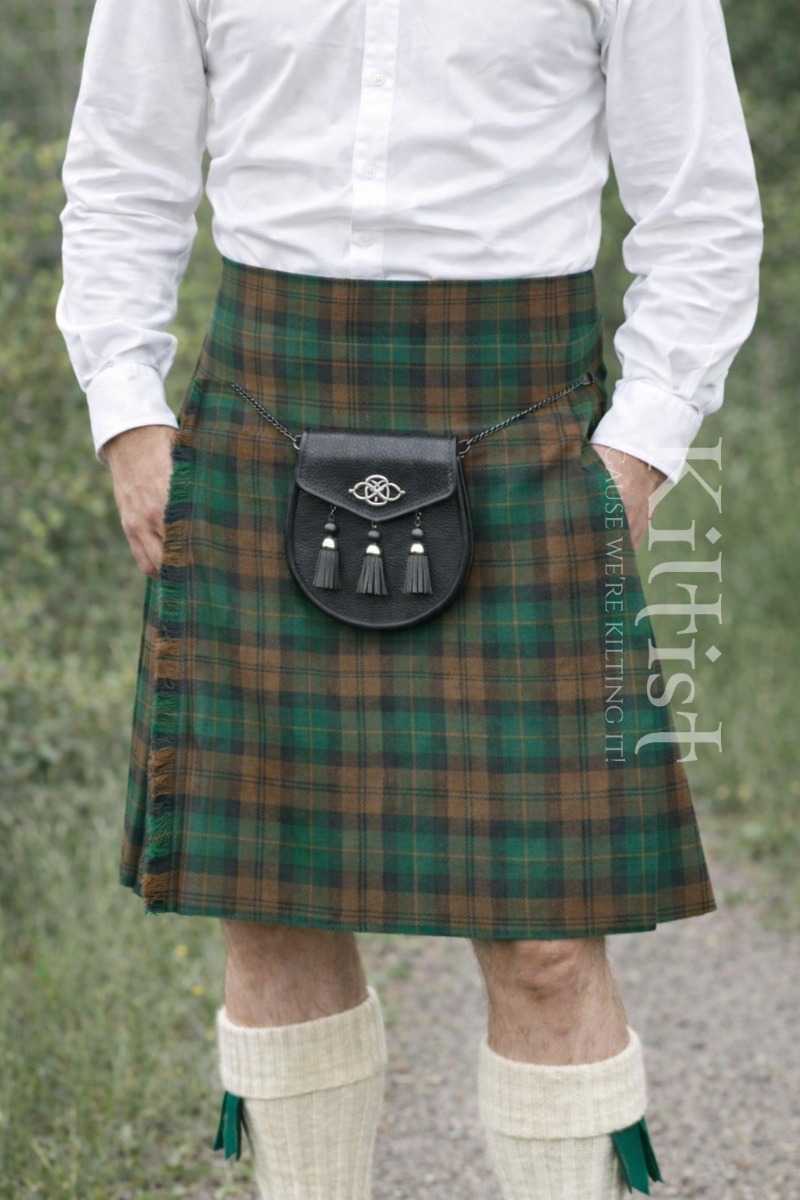 Brown Watch Tartan Kilt