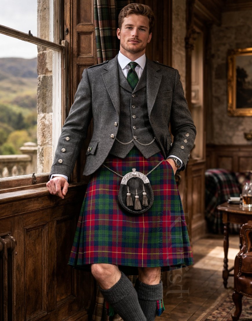 Cairns of Finavon Tartan Kilt