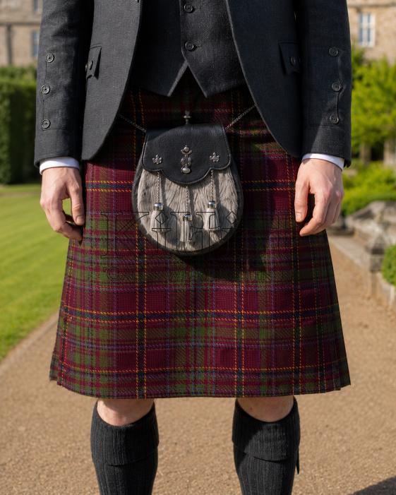 Call of the Wild Winter Tartan Kilt for Men