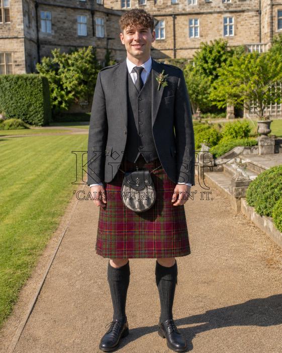 Call of the Wild Winter Tartan Men Kilt