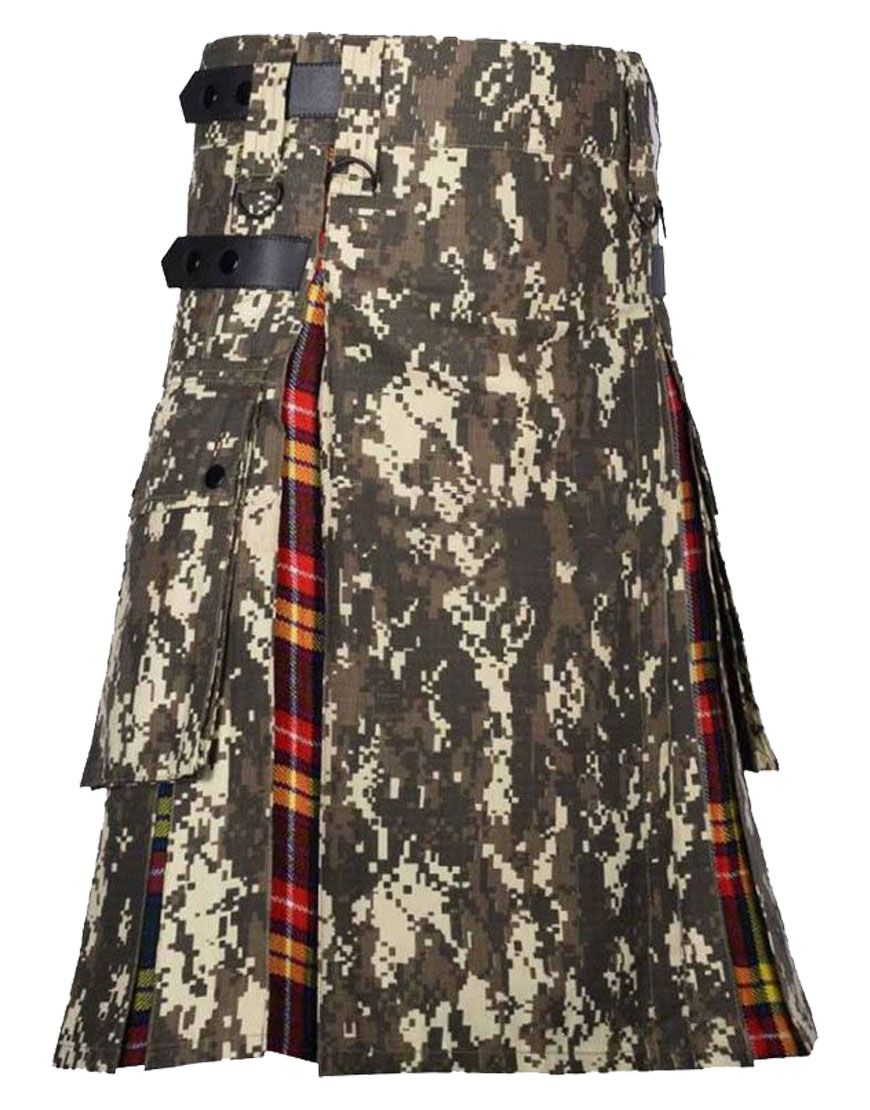 Camo Digital Hybrid Kilt