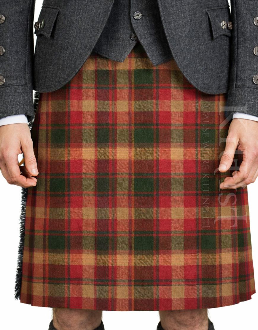 Canadian Maple Leaf Tartan Kilt