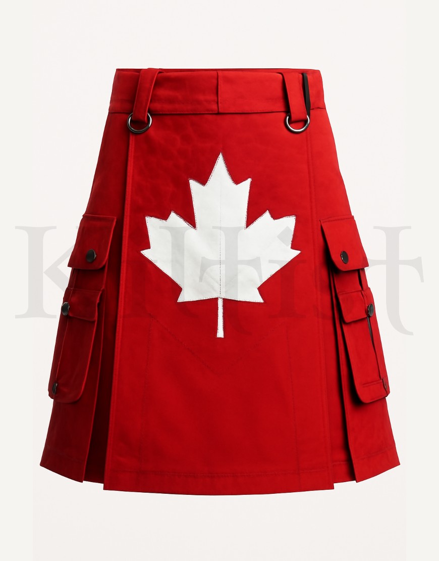 Canadian Maple Leaf Utility Kilt