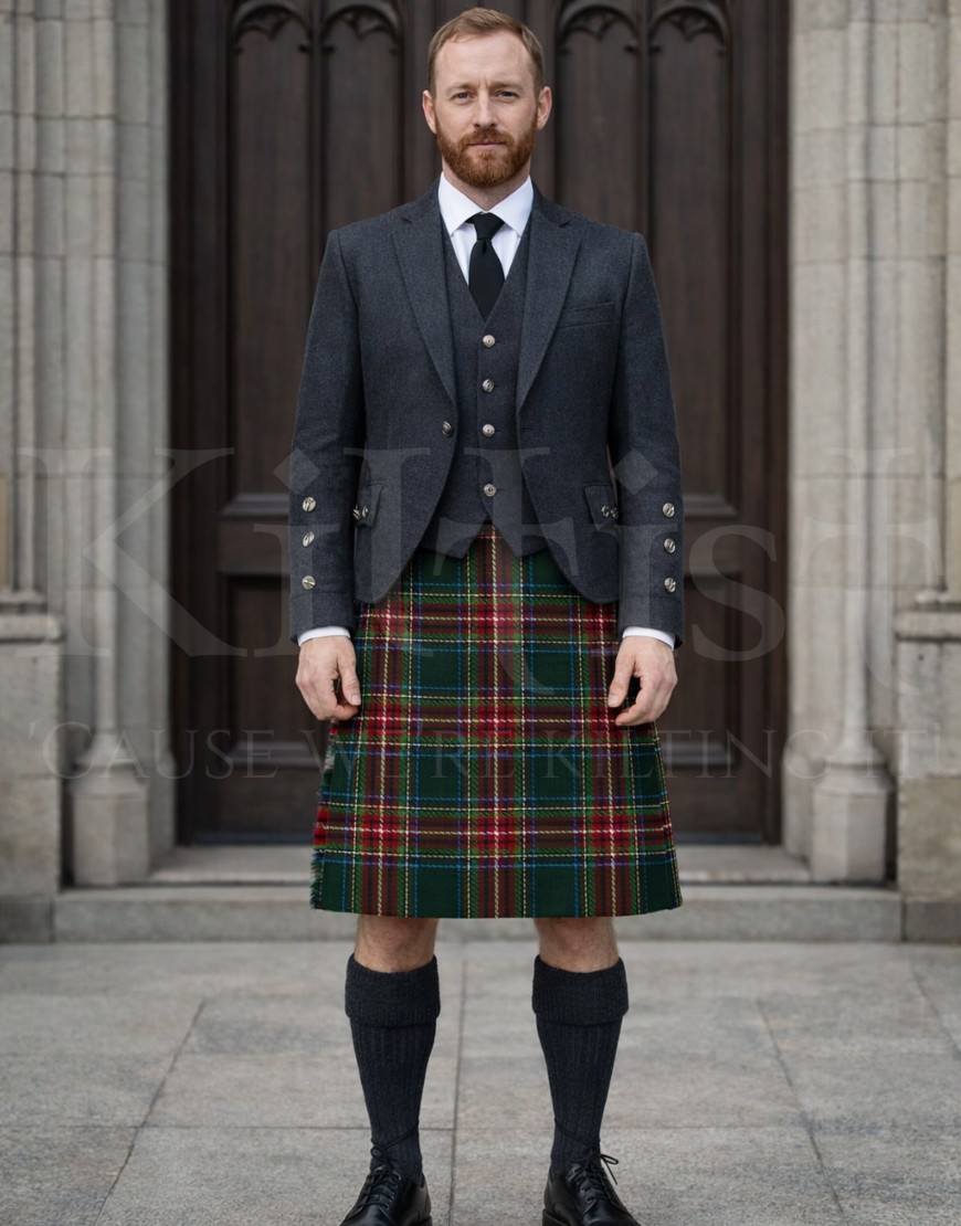Carroll O’Reed Tartan Kilt for Men