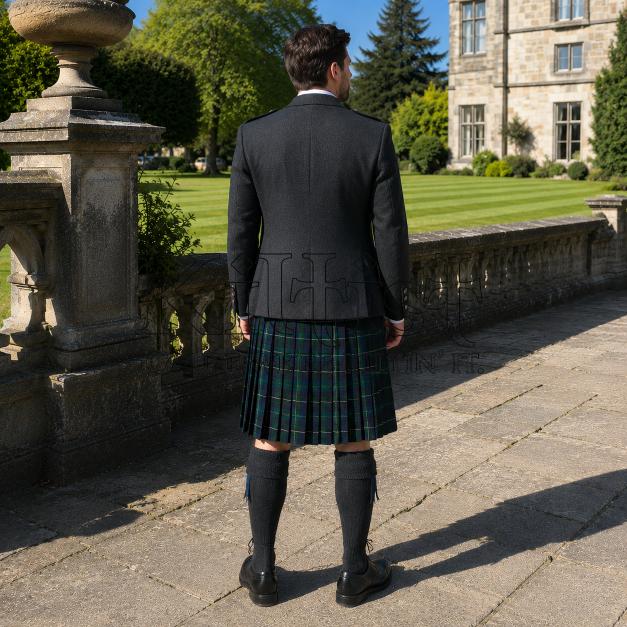 Chess Style Tartan Kilt for Men