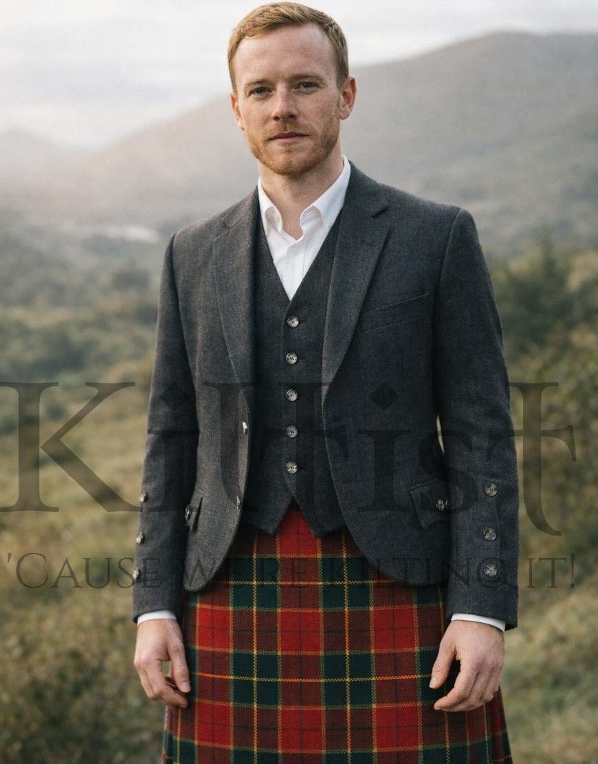Christmas Tartan Kilt for Men