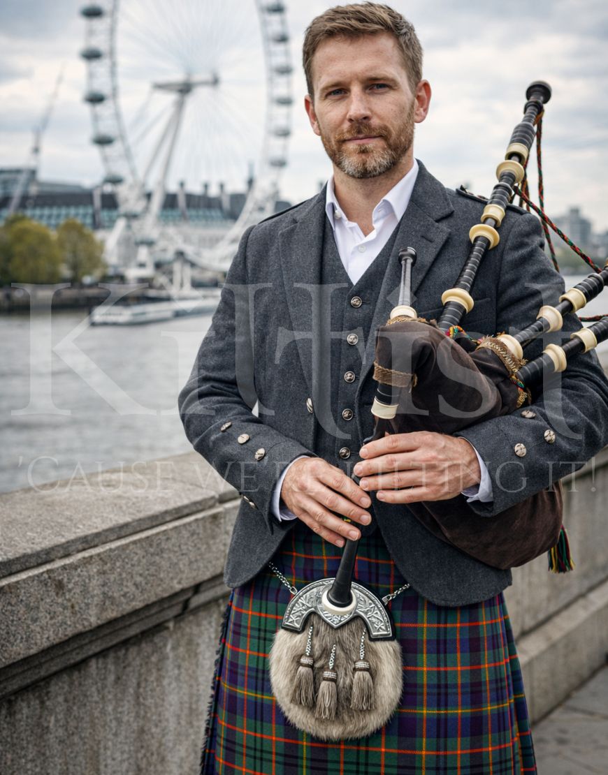 Clan Taylor Tartan Kilt for Men | Taylor Scottish Highland Kilt