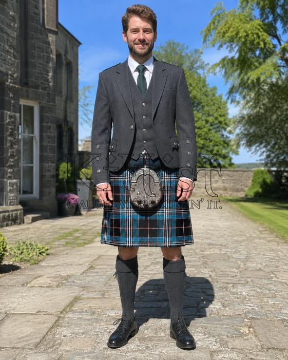Loon Common Tartan Kilt for Men