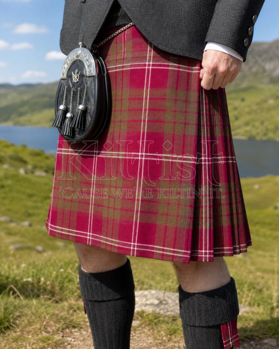 Crawford Weathered Tartan kilt