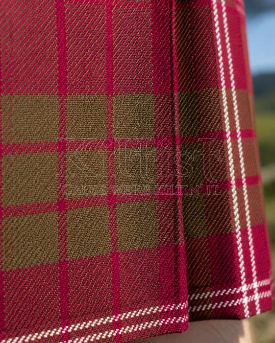 Weathered Tartan Kilt for Men