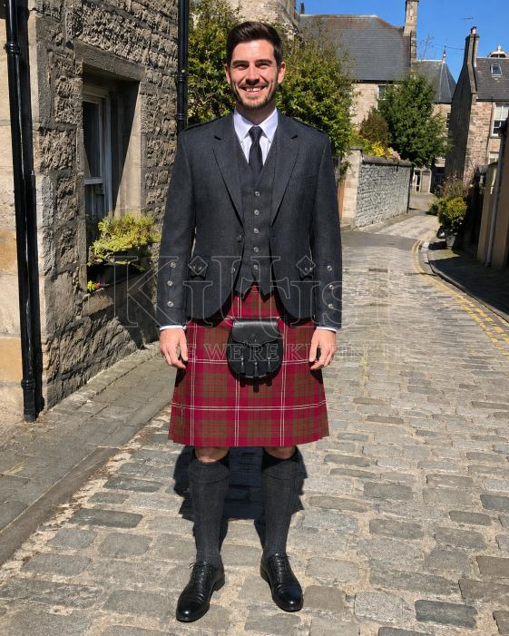 Crawford Weathered Kilt for men
