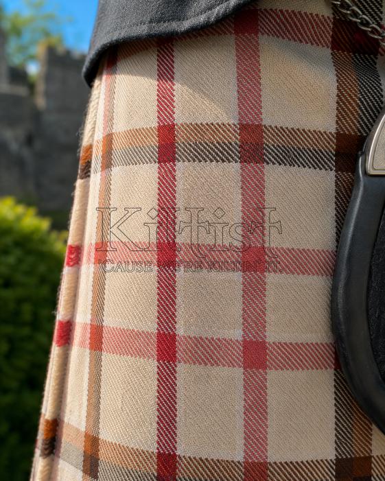 Tartan Kilt for Camel Men