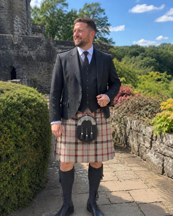 Camel Tartan Men’s Kilt