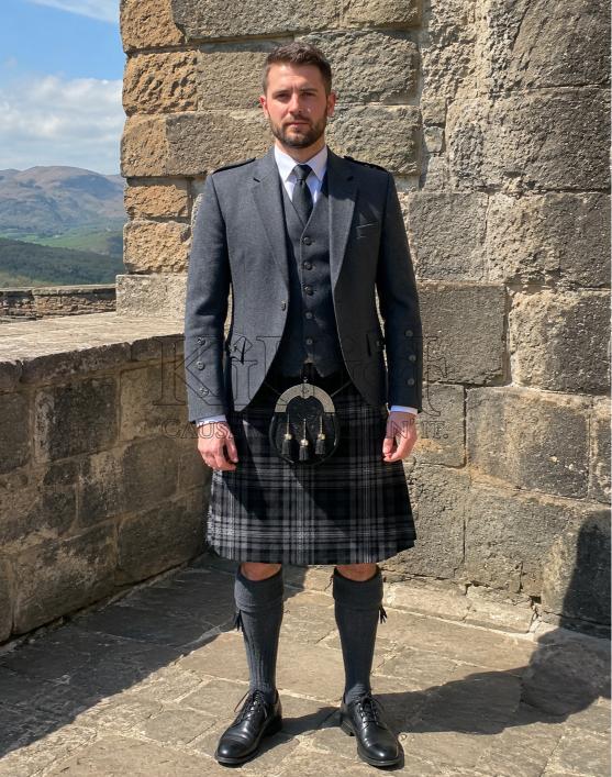 Grey Spirit Tartan Men’s Kilt