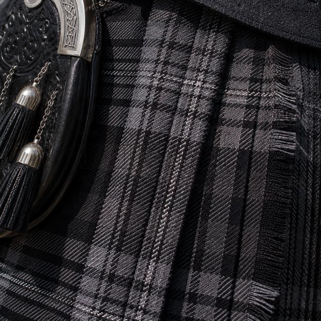 Grey Spirit Men Tartan Kilt