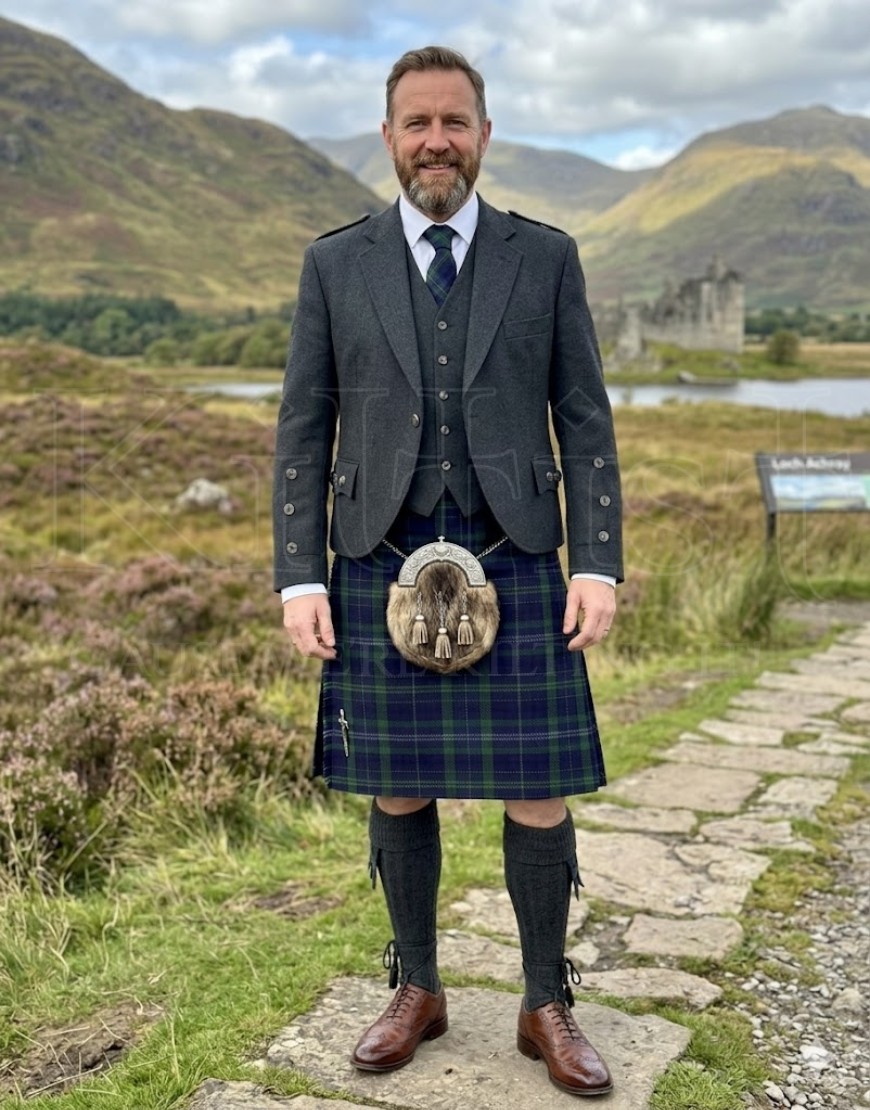 Men's Davies Tartan Kilt