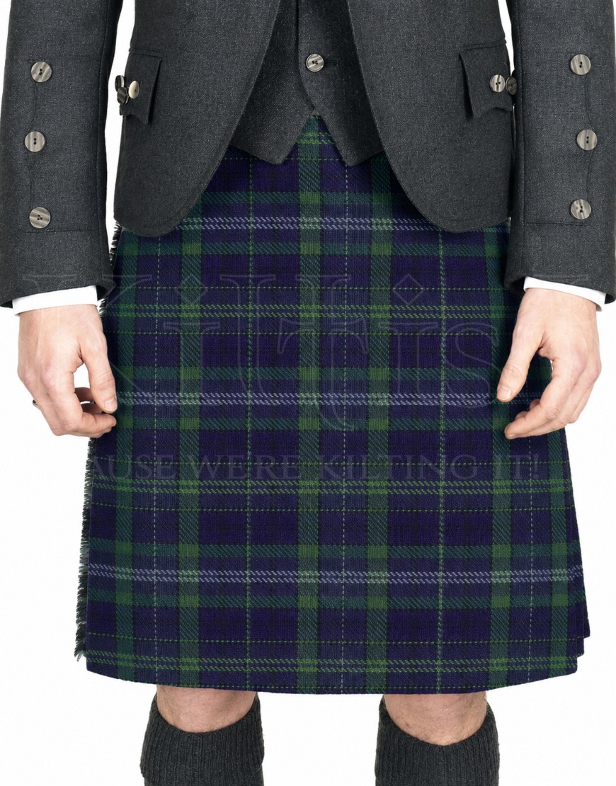 Men's Davies of Wales Tartan Kilt