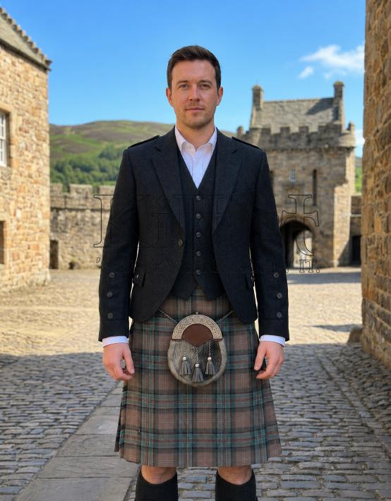 Tartan Diana Memorial Rose Kilt for Men