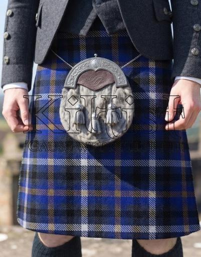 Eurasian Otter (Dòbhran Eurasian) Tartan Kilt for Men