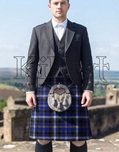 Eurasian Otter (Dòbhran Eurasian) Tartan Kilt for Men