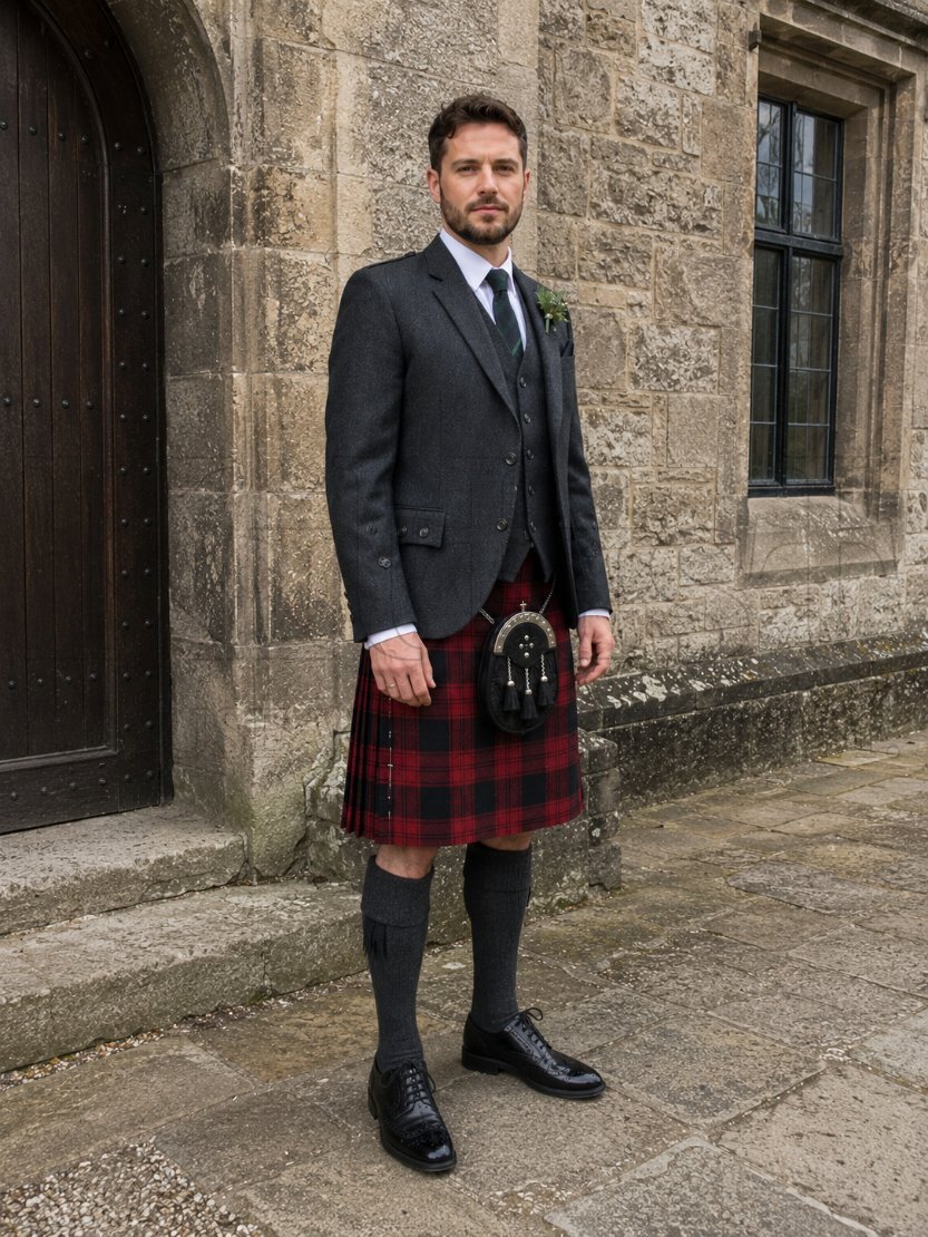 Traditional Ewing Tartan Kilt