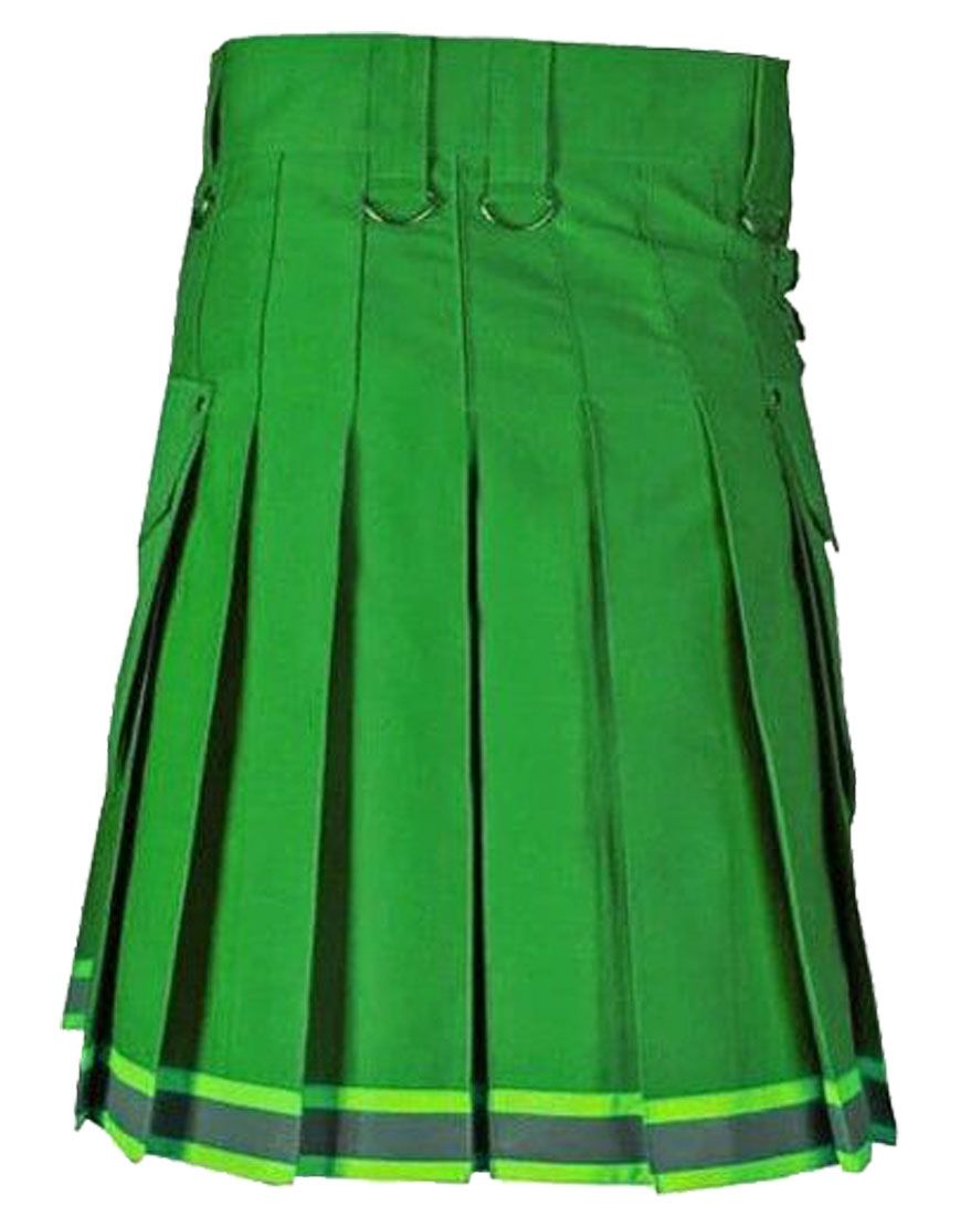 Fire Fighter Green Utility Kilt