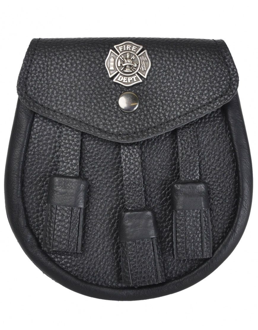 Fireman’s Cross Sporran – Steel