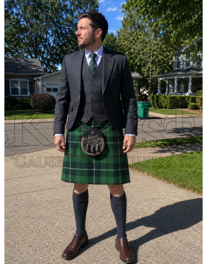 Galloway huting Modern kilt for legends