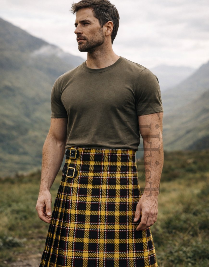 George Brady and Family Tartan Kilt