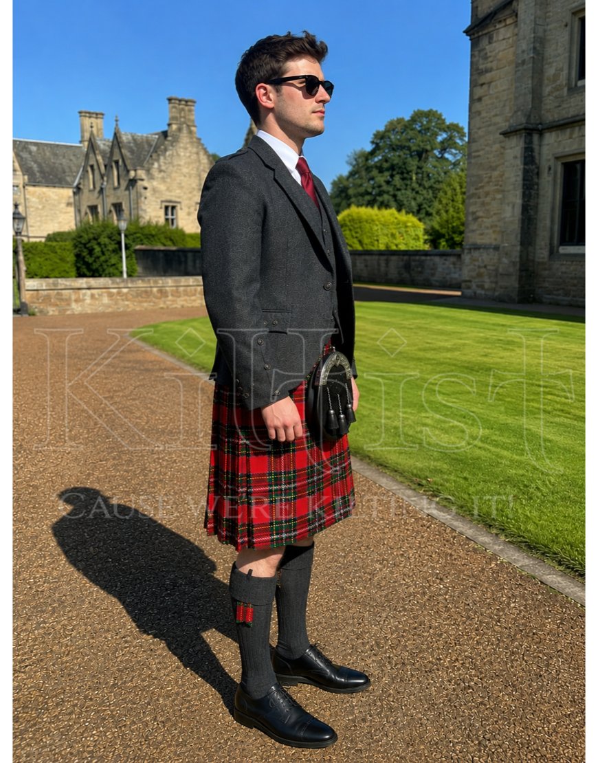 Traditional Gillespie Tartan Kilt