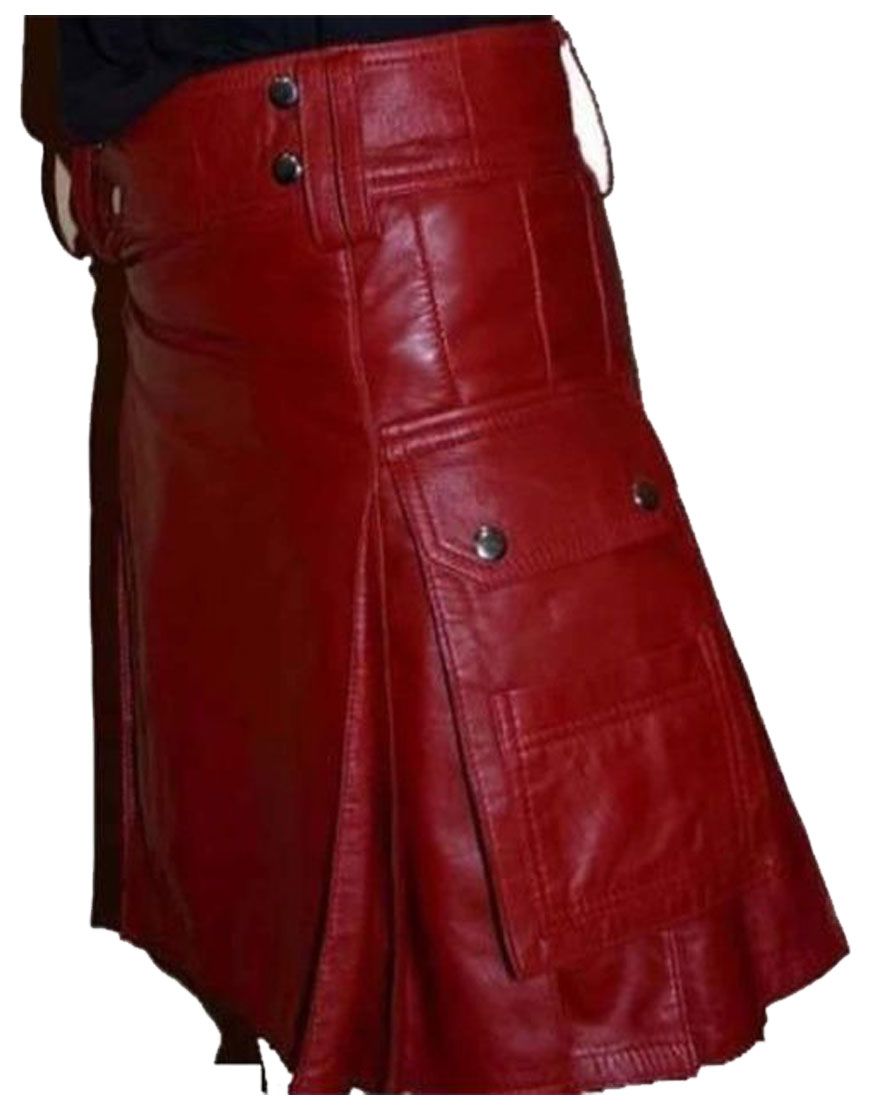 Gladiator Style Leather Kilt	