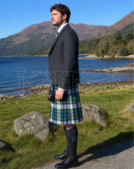 Ancient Gordon Dress Tartan Kilt