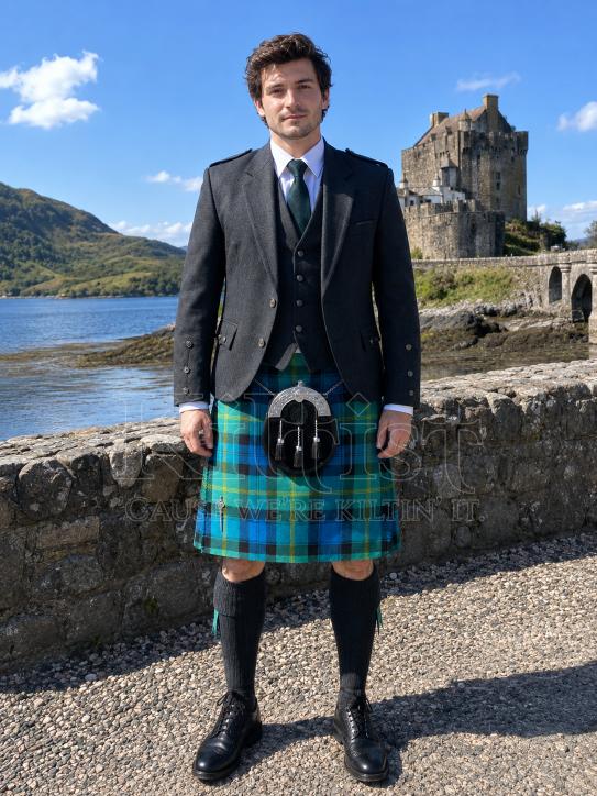 Gordon Old Ancient Tartan Kilt
