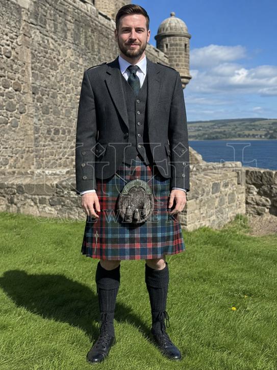 Gordon Red Ancient Tartan Kilt