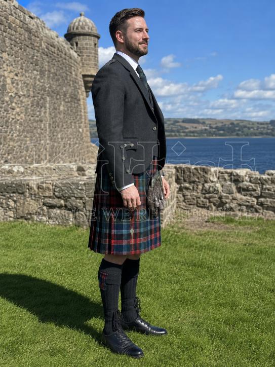 Ancient Gordon Red Tartan Kilt