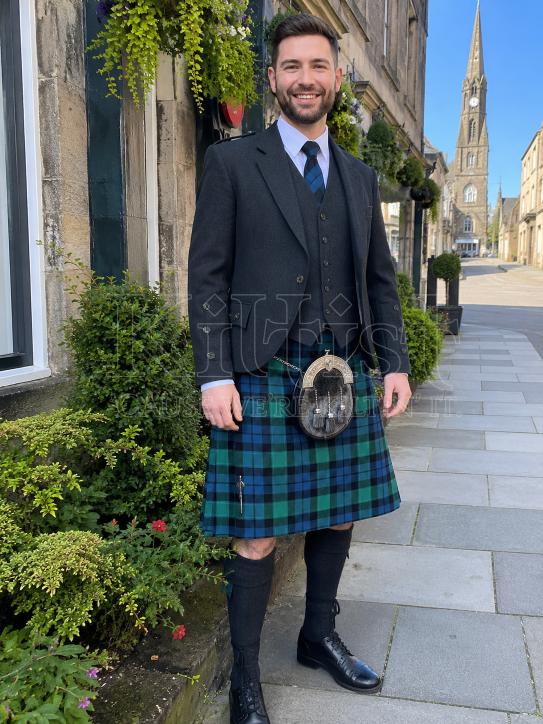 Graham of Menteith Tartan Ancient Kilt