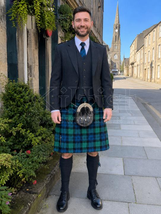 Graham of Menteith ancient tartan kilt 