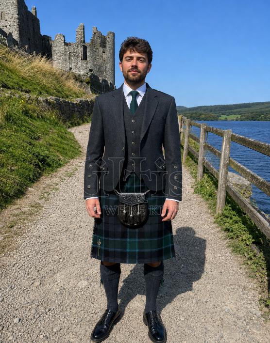Graham of Menteith Modern Tartan Kilt