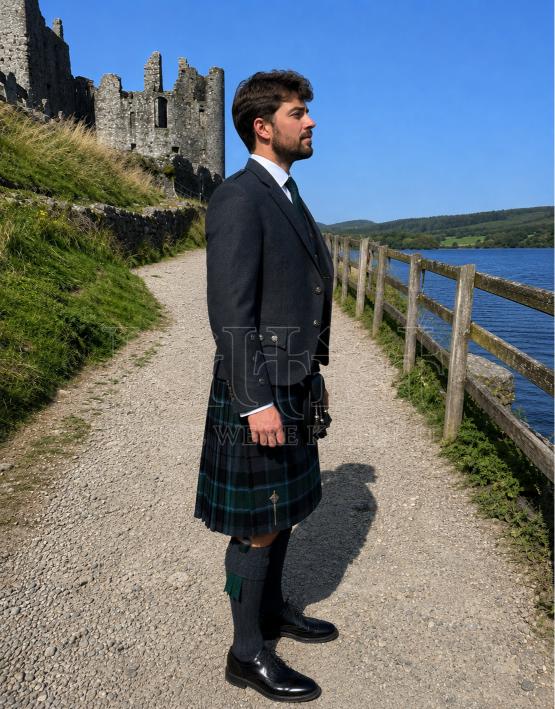 Modern Tartan Graham of Menteith Kilt
