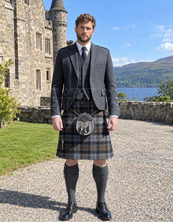 Graham of Menteith Weathered Tartan Kilt