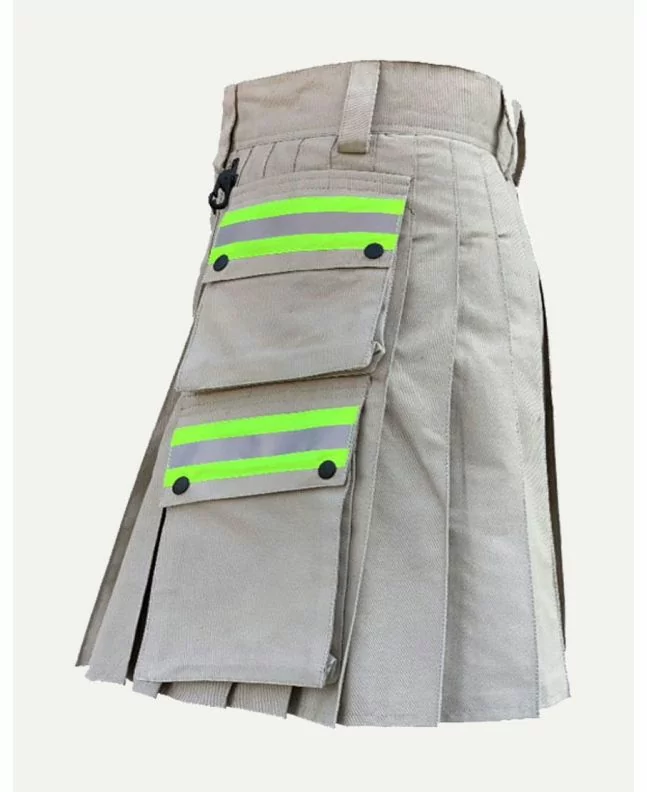 Gray Firefighter Utility Kilt