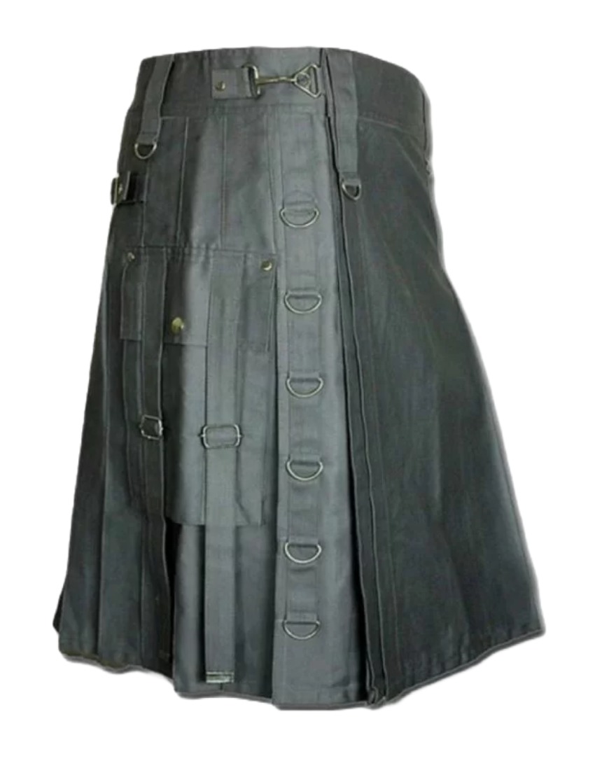 The Grey Burns Men Utility Kilt