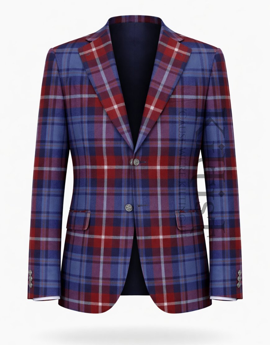 Grier - Greer Tartan Blazer Jacket