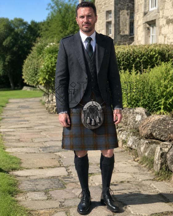 Grim of Helsingland Tartan Men Kilt