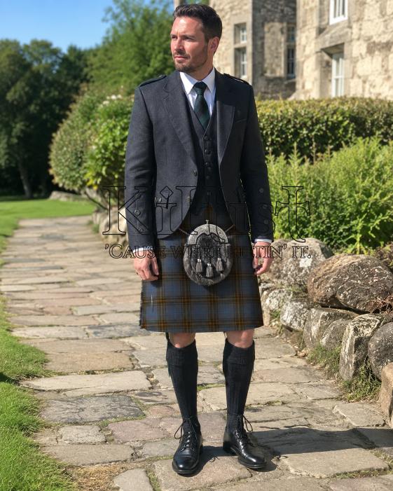 Kilt for Men Grim of Helsingland Tartan