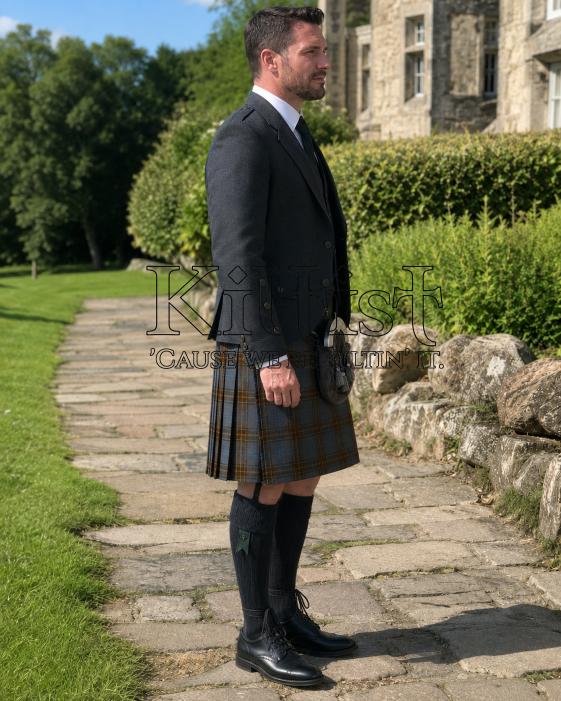 Men Grim of Helsingland Tartan Kilt