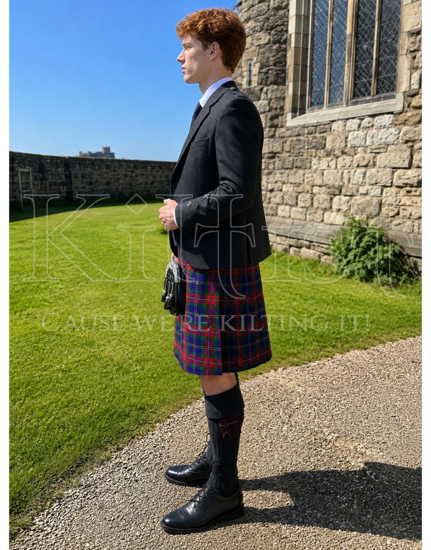 Mens Harvey Tartan Kilt
