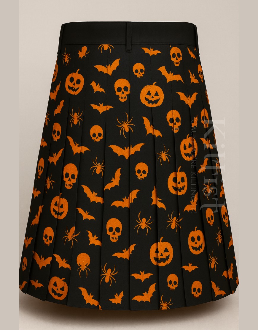 Haunted Night Halloween Utility Kilt
