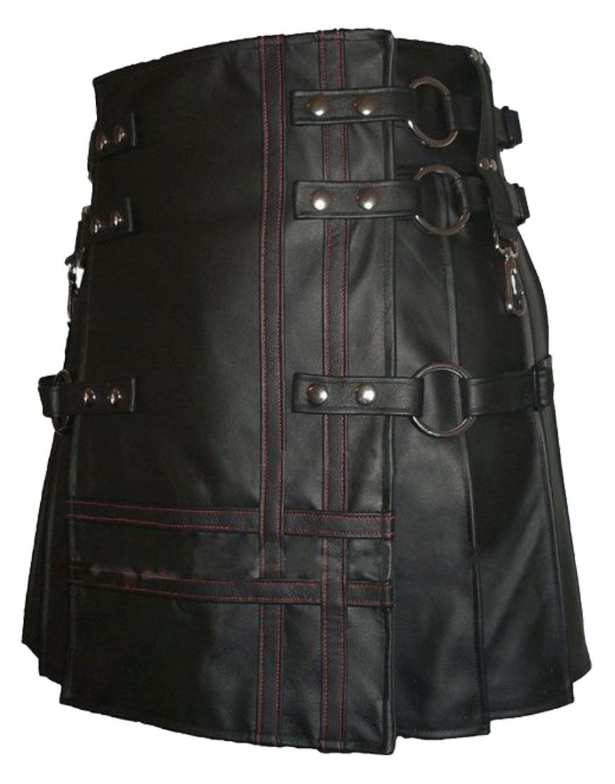 Heavy-Duty Francis Leather Kilt	