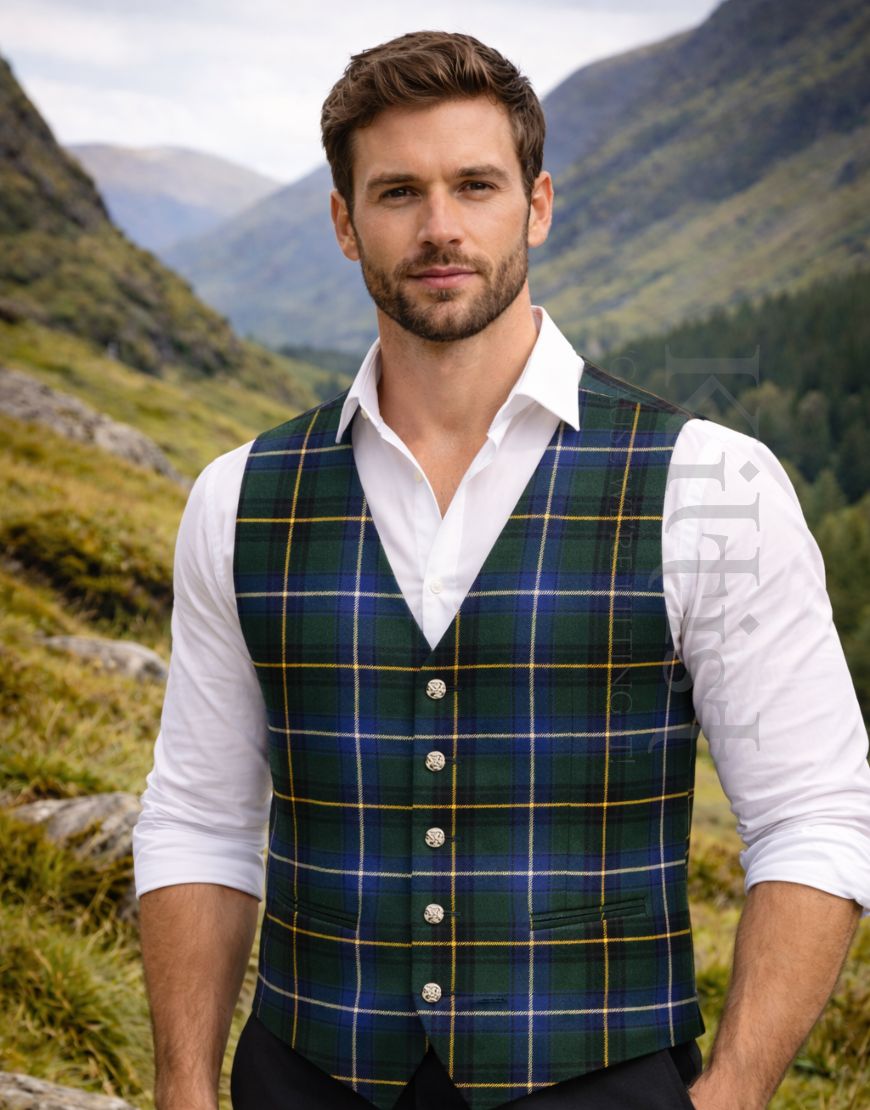 Henderson Tartan Vest